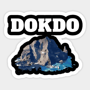 Dokdo Island South Korea Sticker